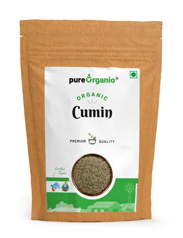 Pure Organio Organic Cumin Seeds (Jira) Indian Organic NPOP Certified