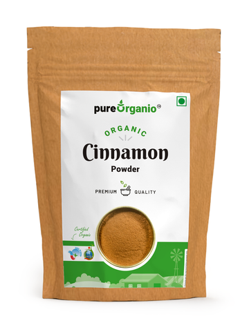Pure Organio Organic Cinnamon Powder Indian Organic NPOP Certified