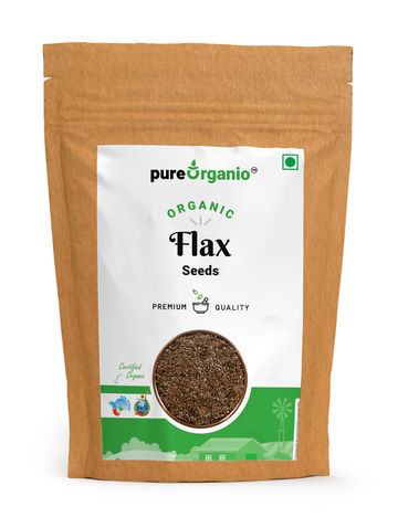 Organic Flax Seeds Indian Organic NPOP Certified