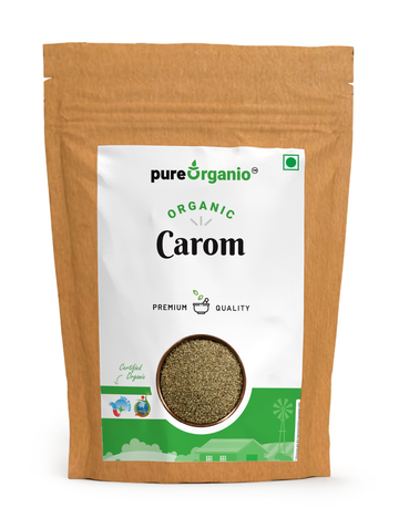 Pure Organio Organic Ajwain seeds - Organic Carom Seeds