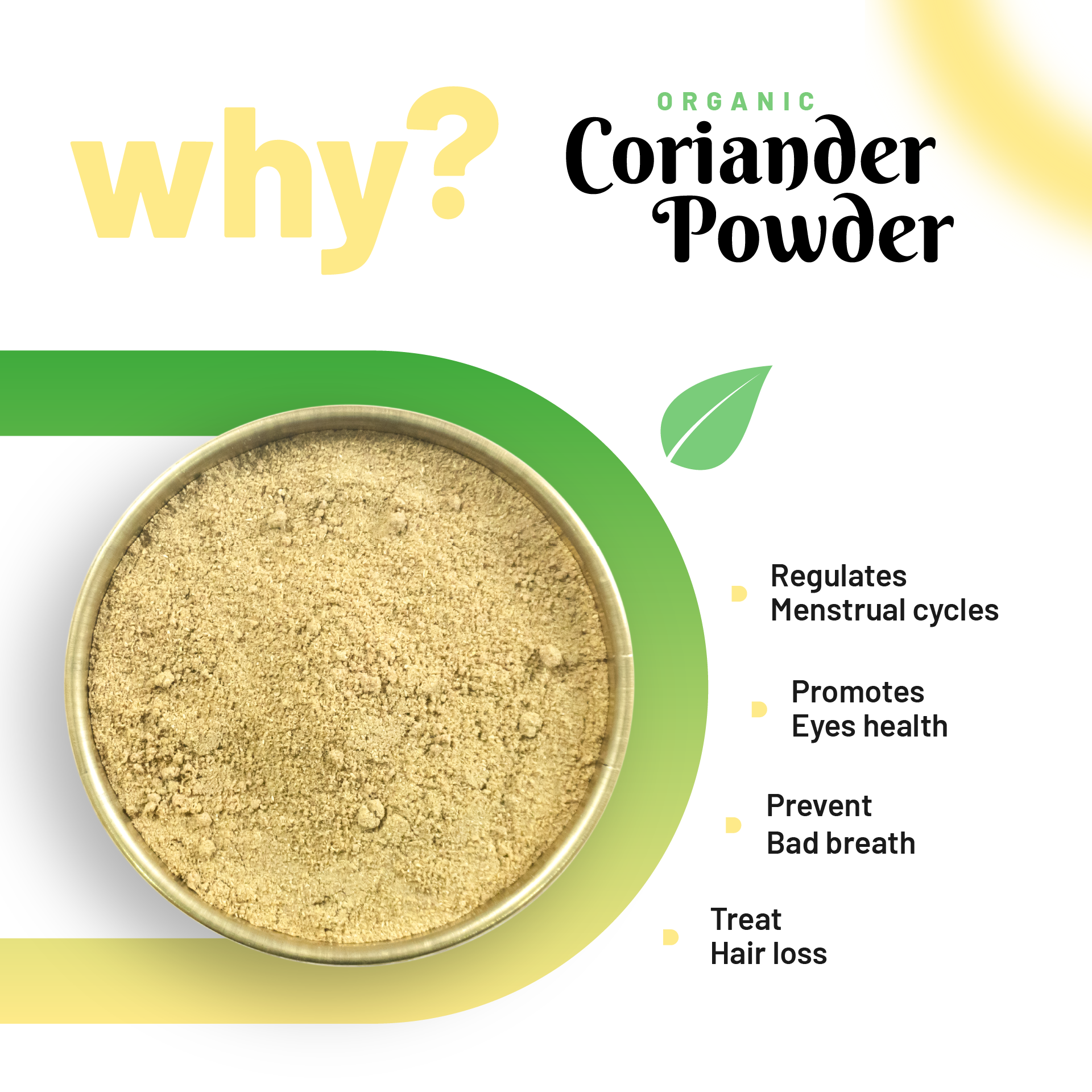 Organic Coriander Powder
