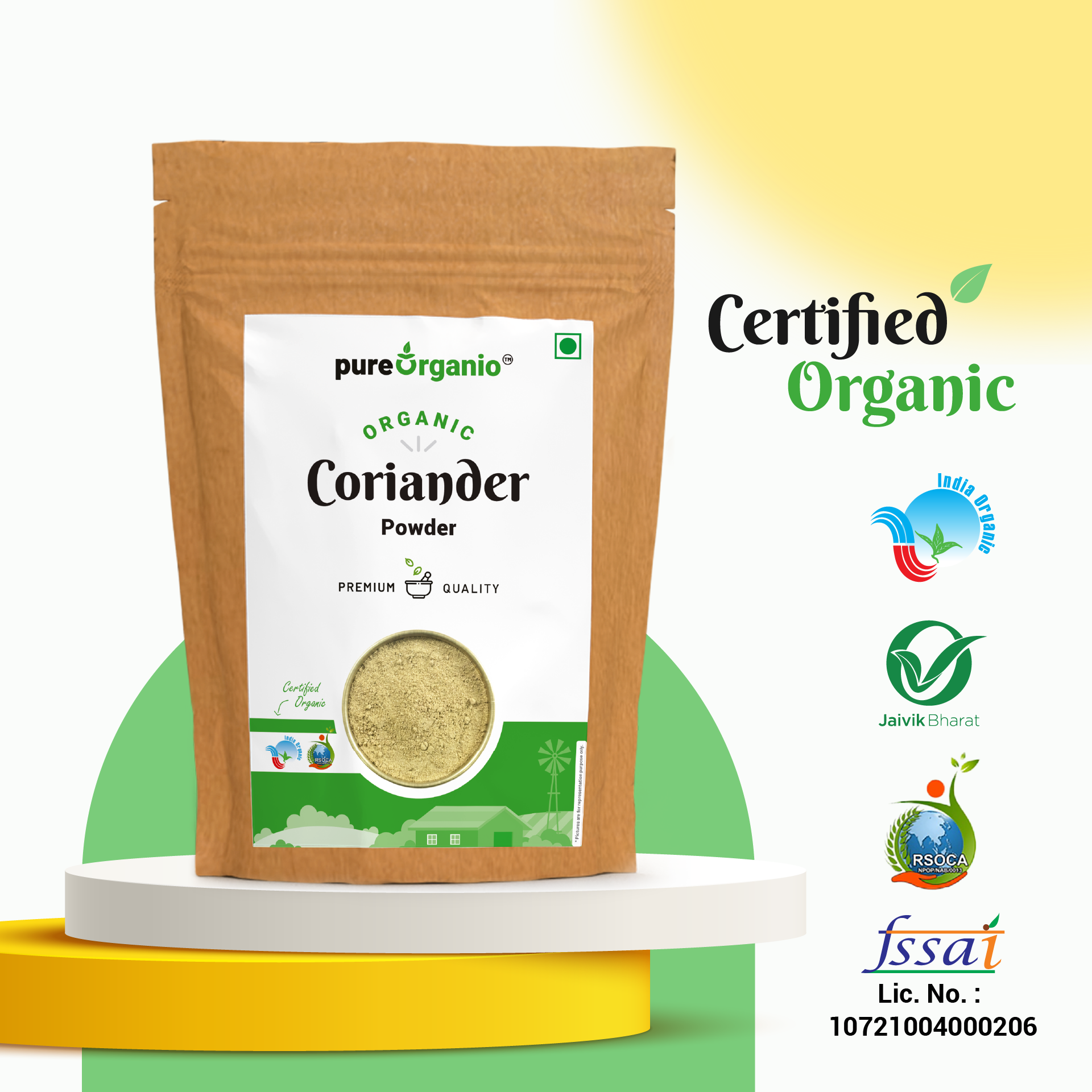 Organic Coriander Powder