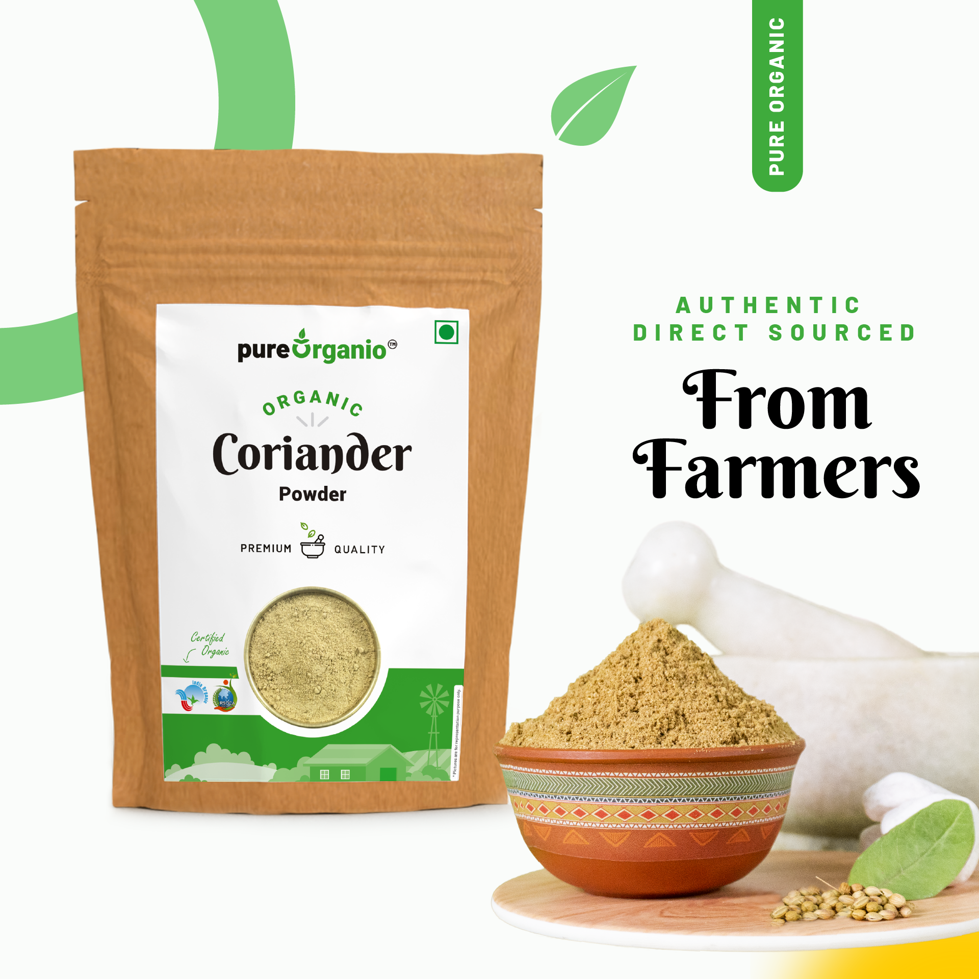 Organic Coriander Powder