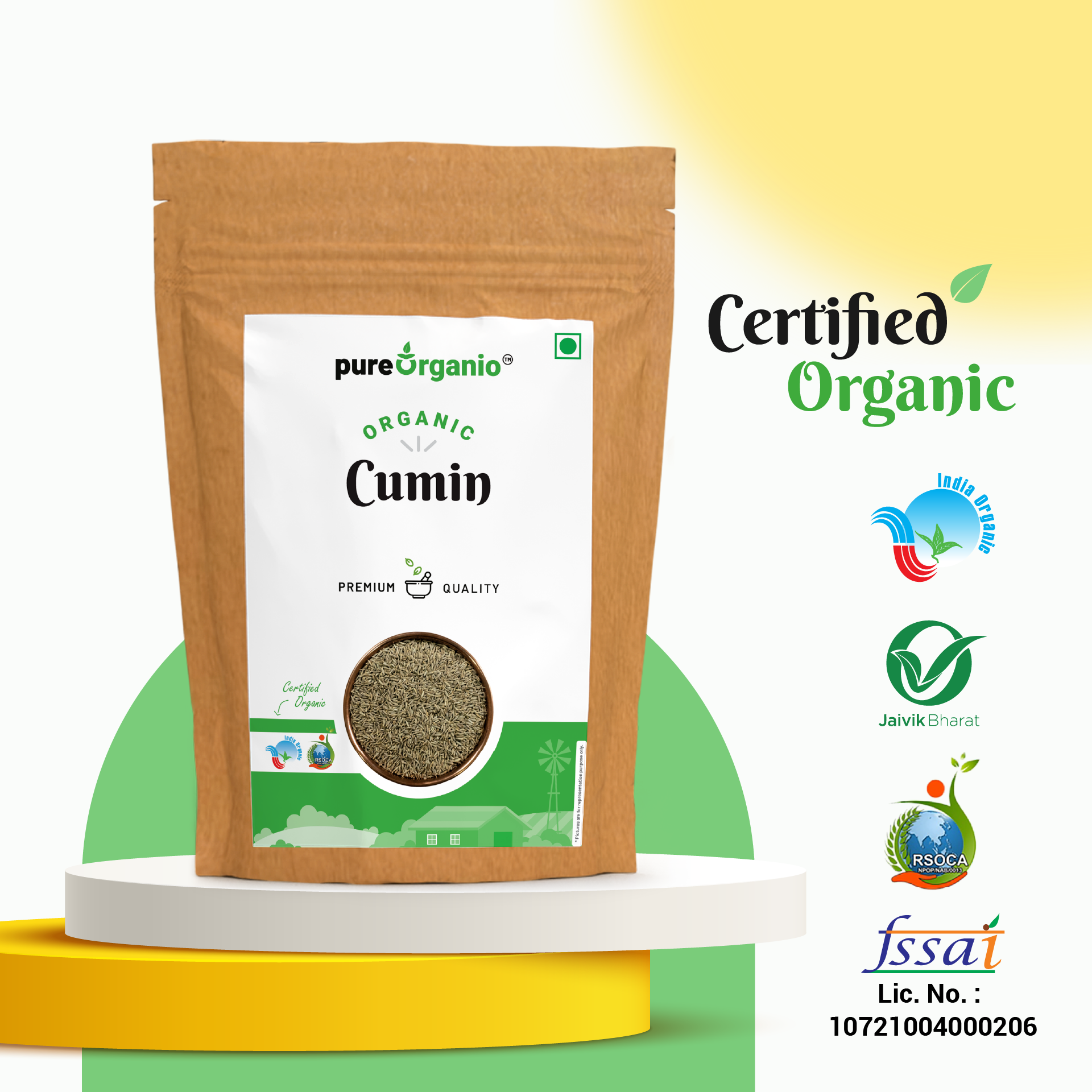 Organic Cumin Seeds