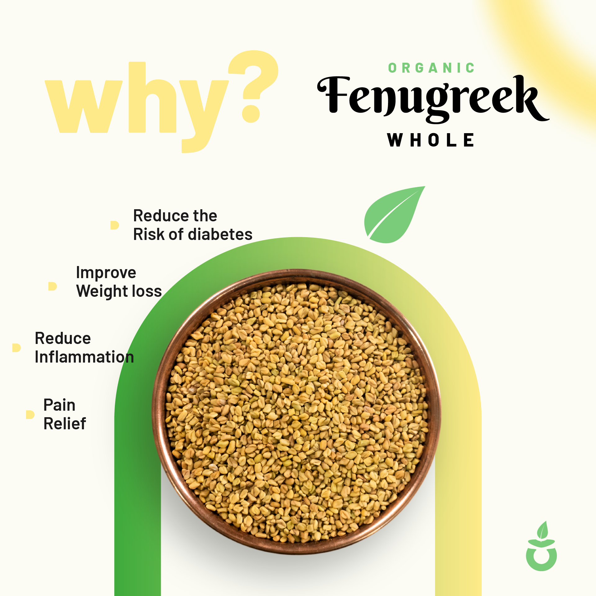 Organic Fenugreek Seeds