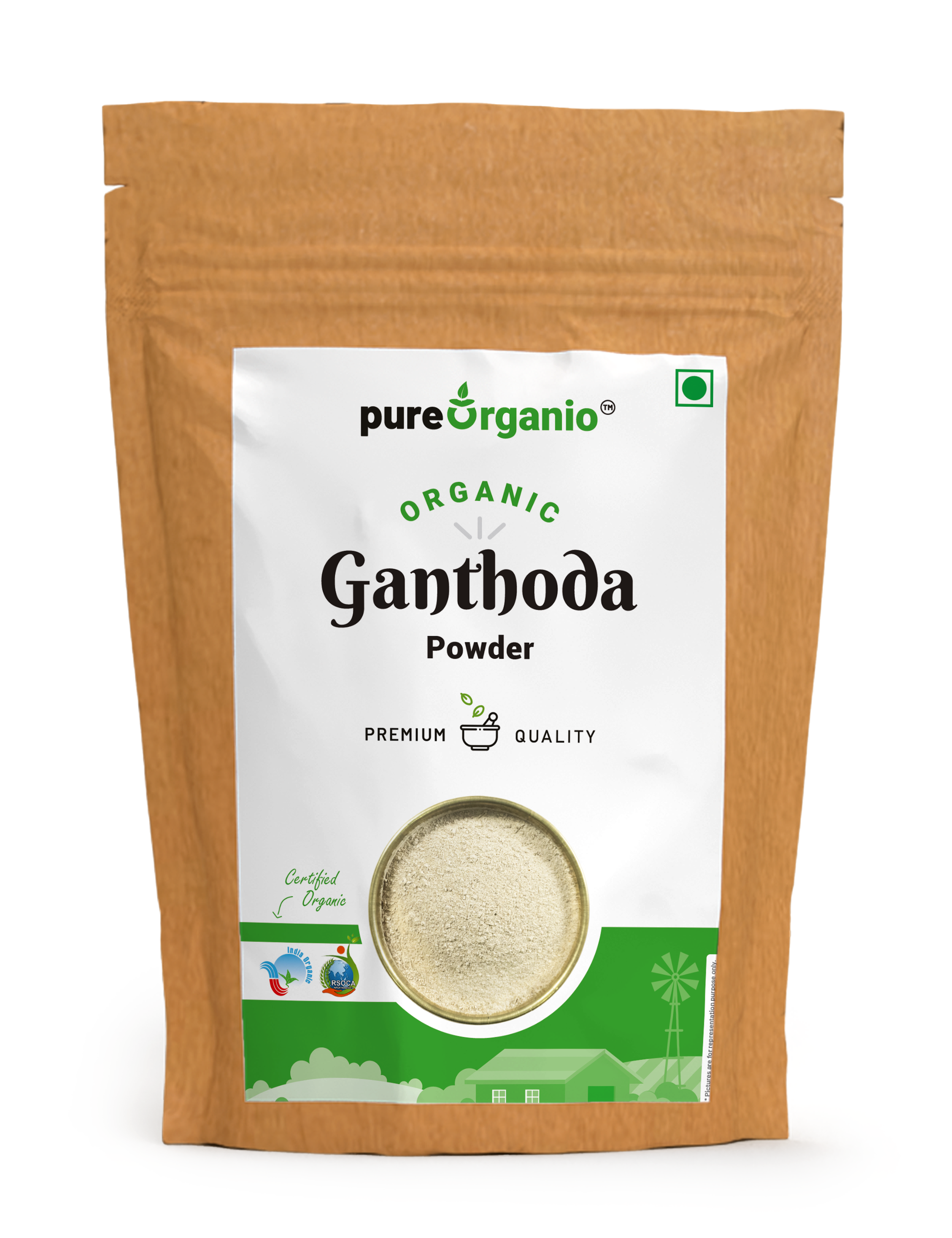 Organic Ganthoda Powder