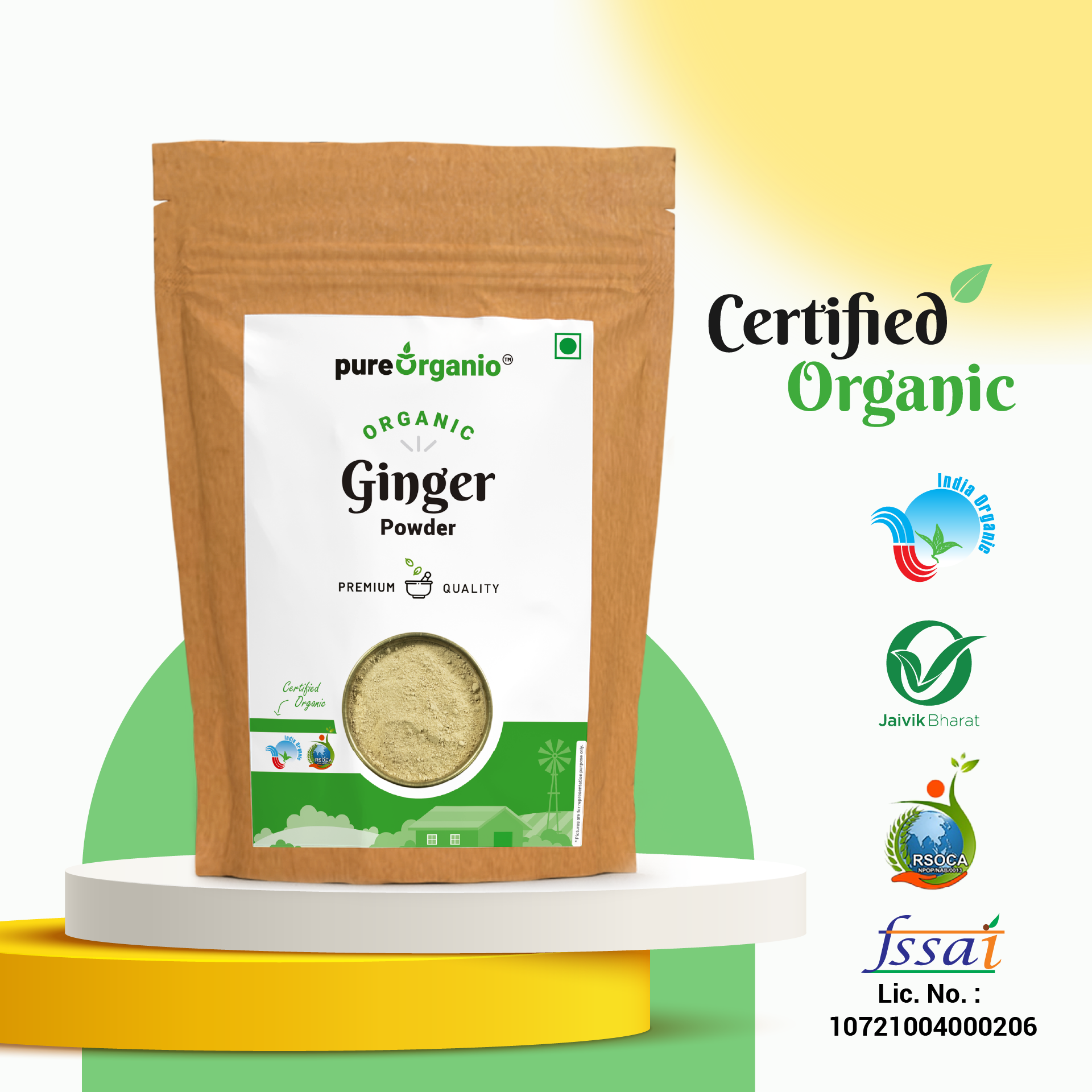 Organic Ginger Powder
