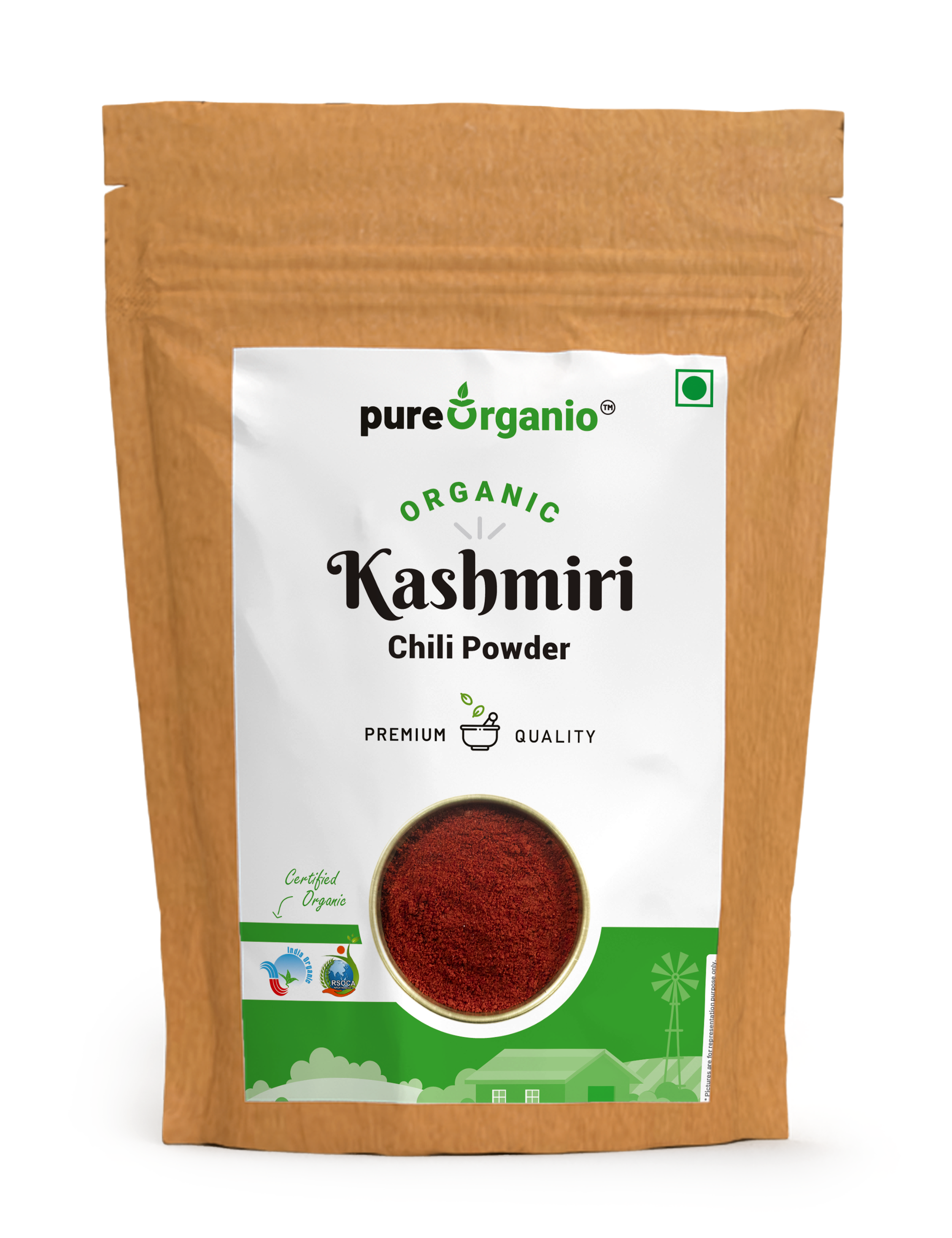 Organic Kashmiri Chilli Powder