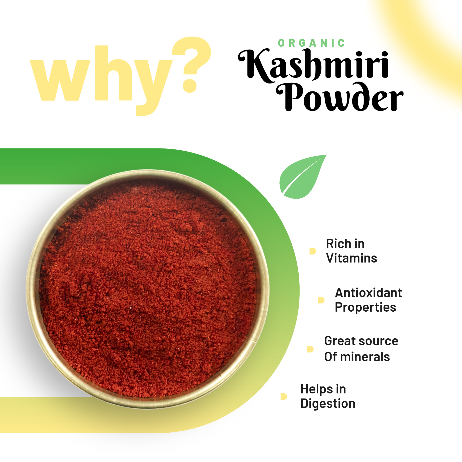 Organic Kashmiri Chilli Powder