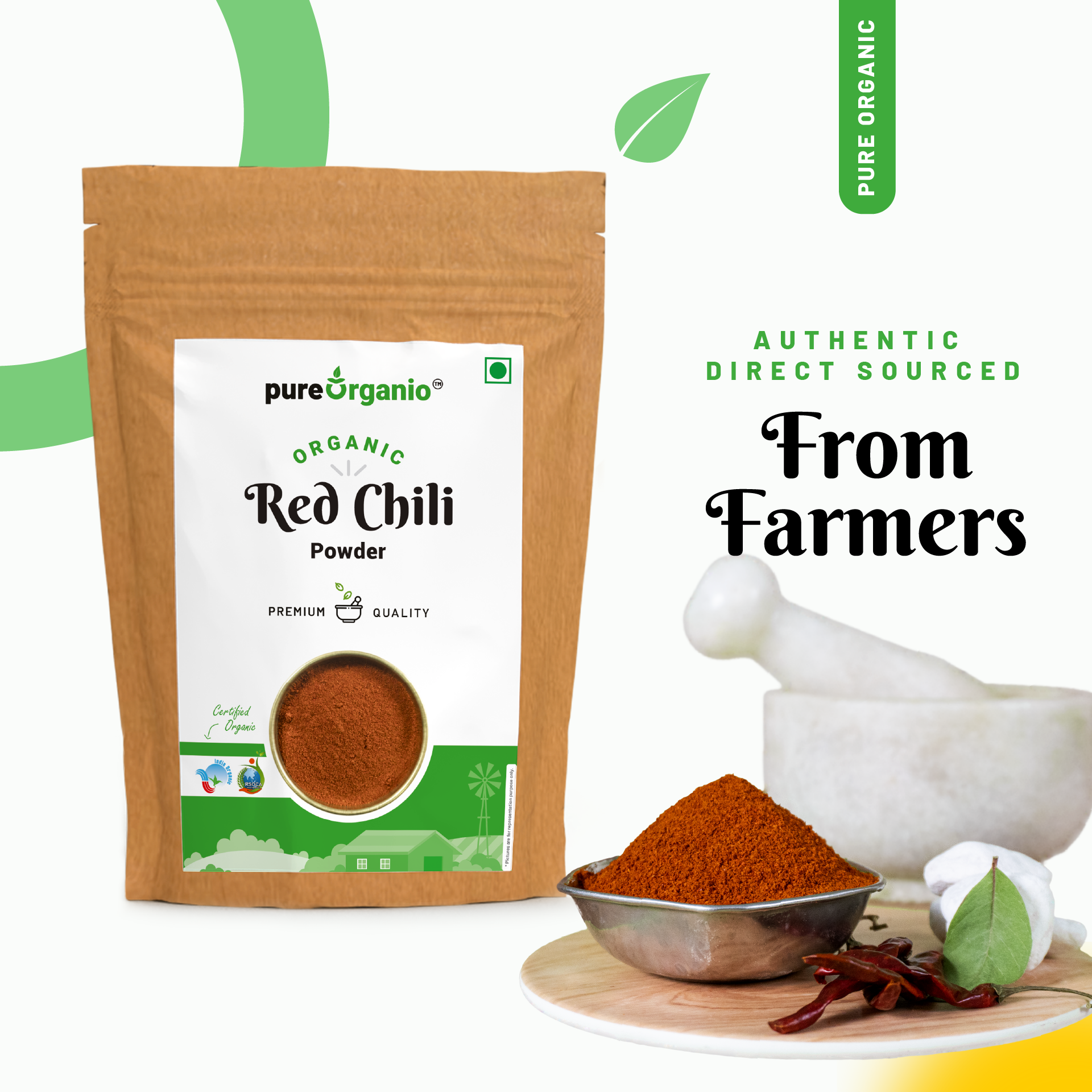Organic Red Chilli Powder