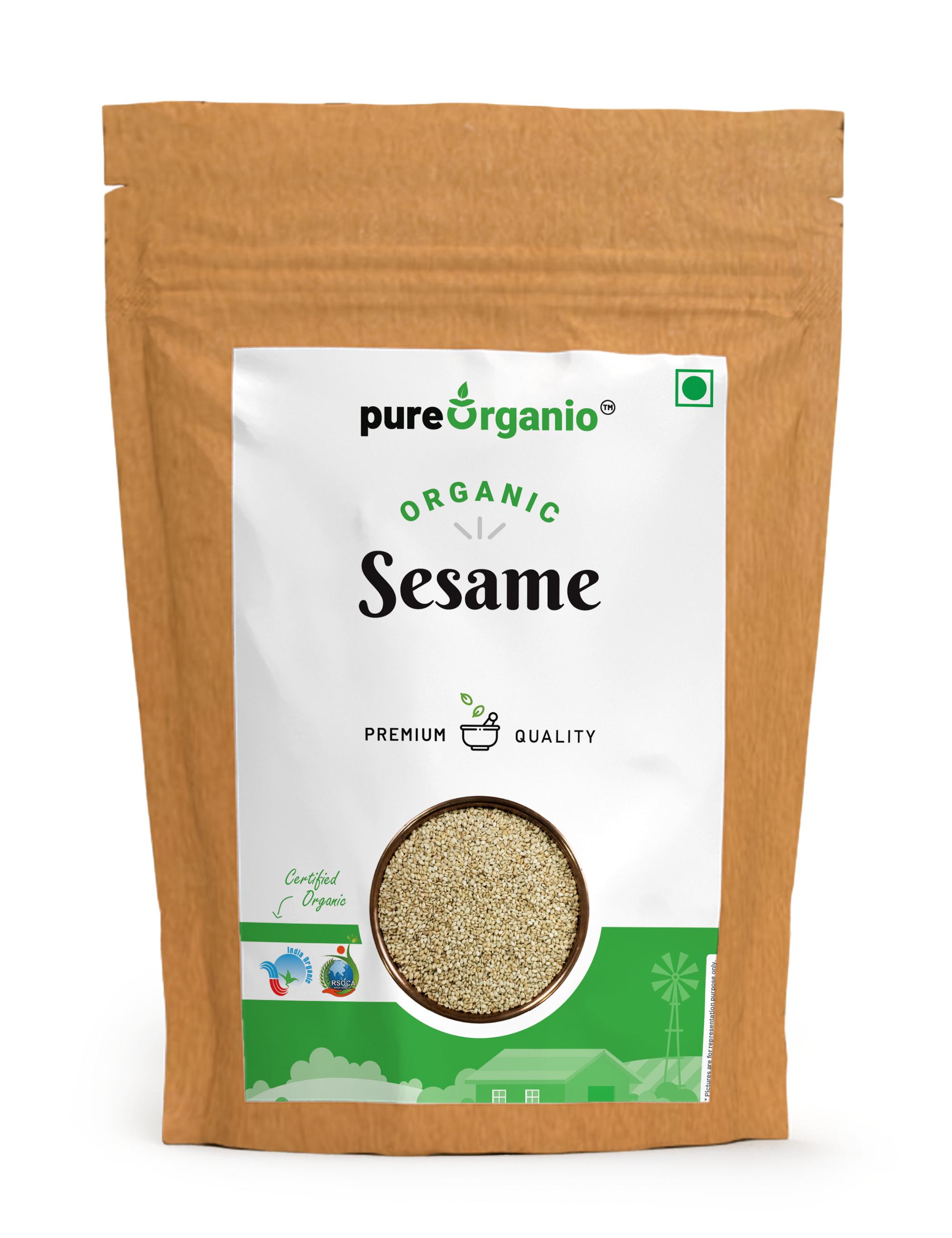 Organic White Sesame Seeds