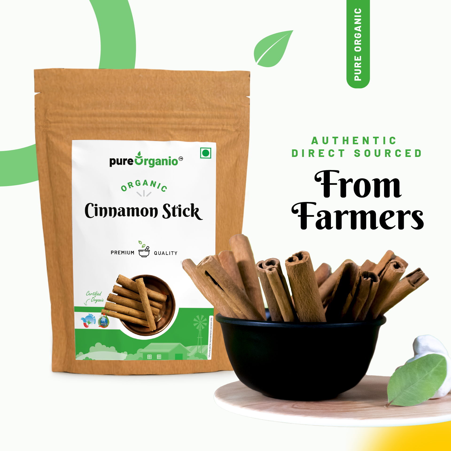 Organic Cinnamon Stick