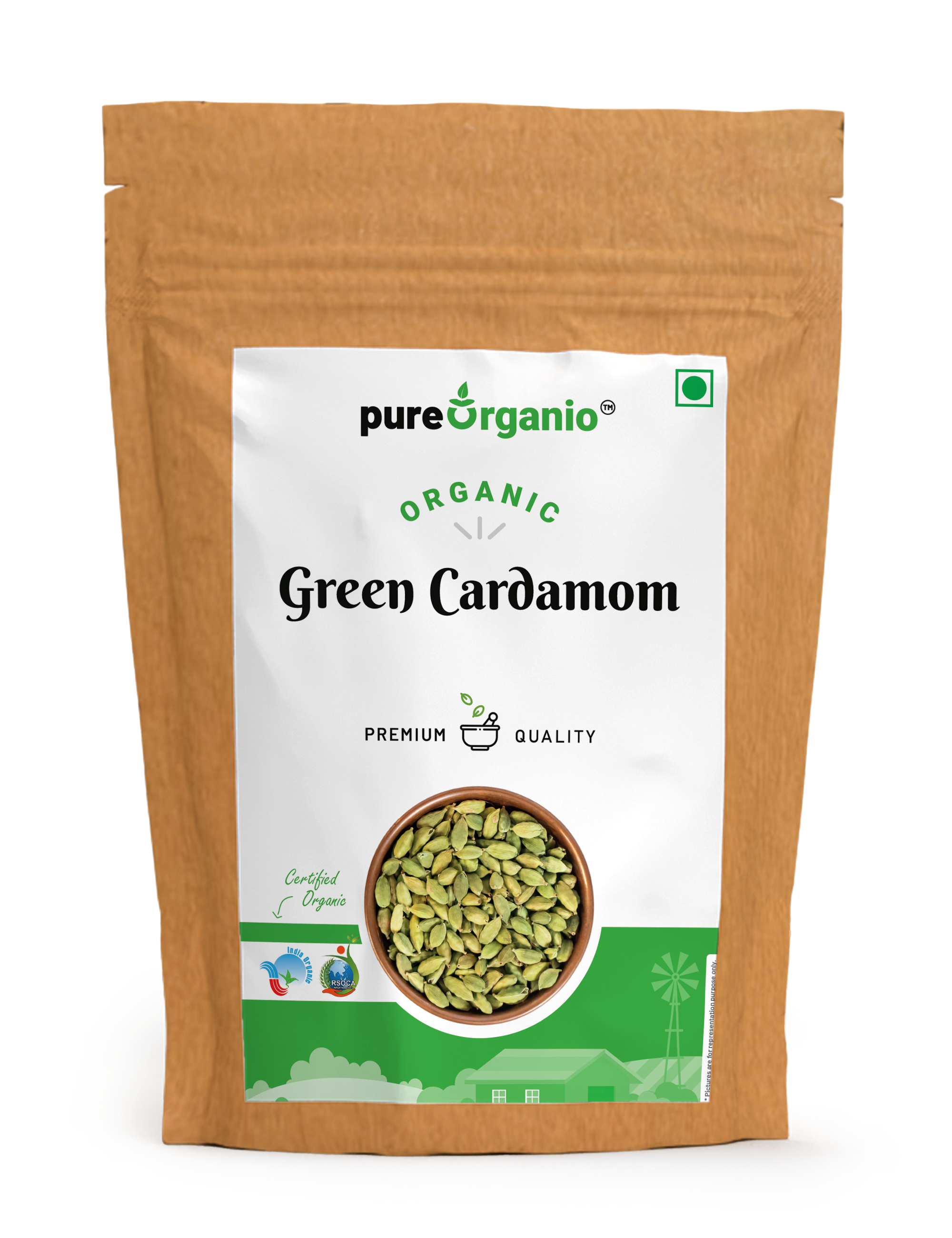 Organic Green Cardamom