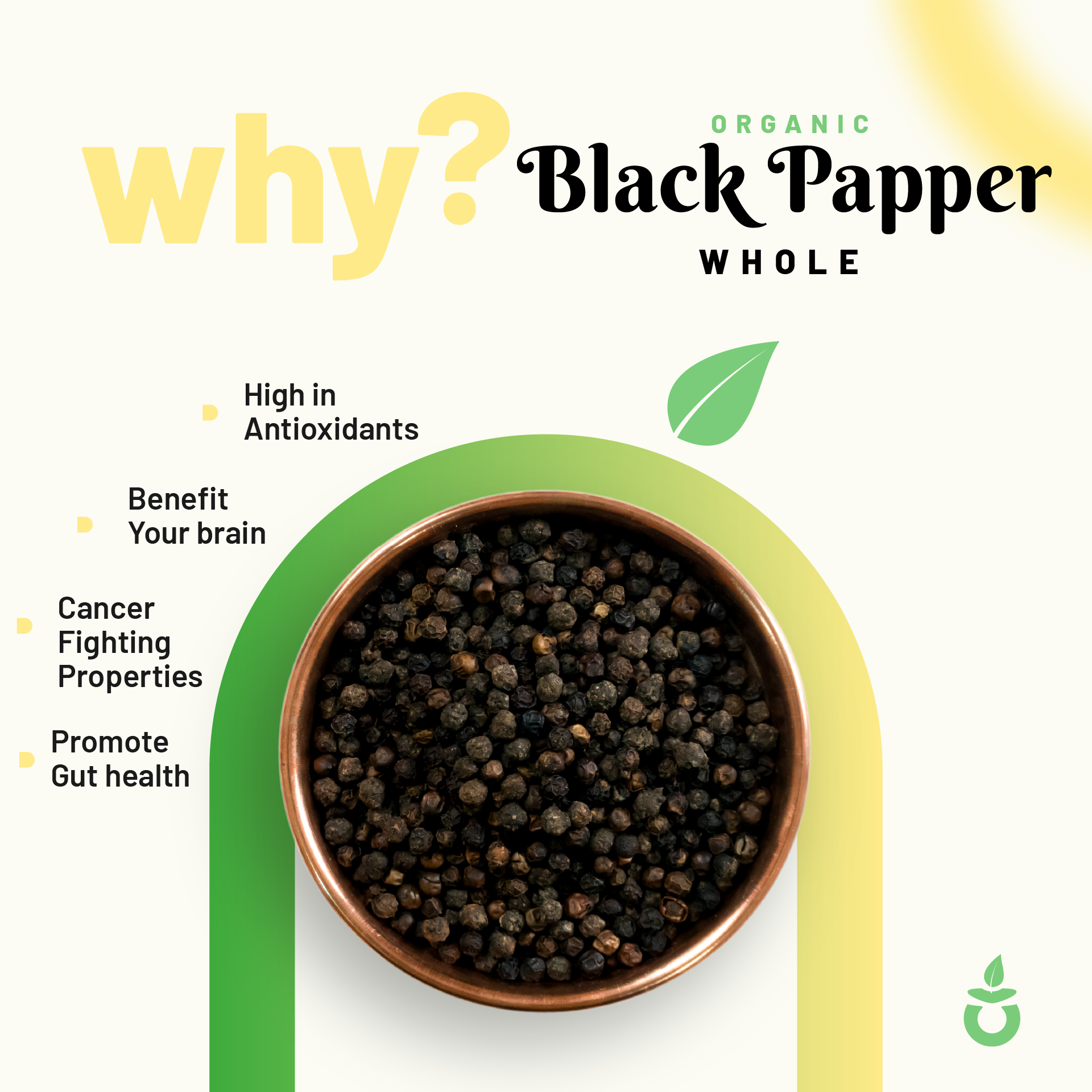 Organic Black Pepper