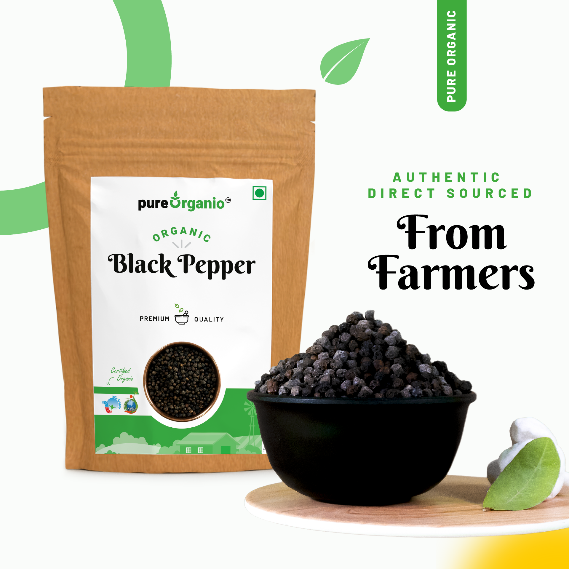 Organic Black Pepper