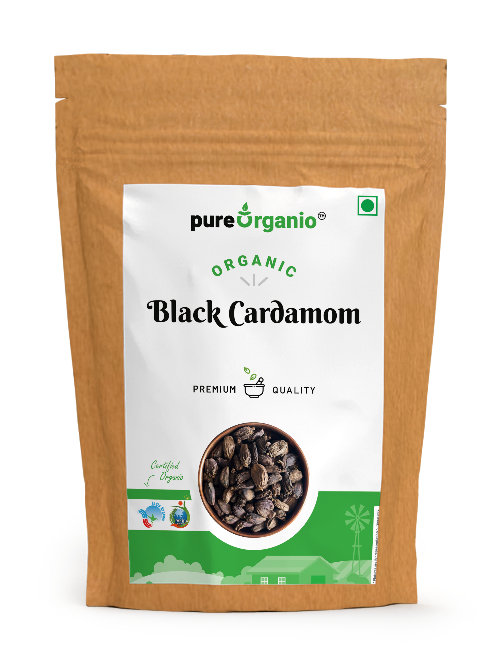Organic Black Cardamom