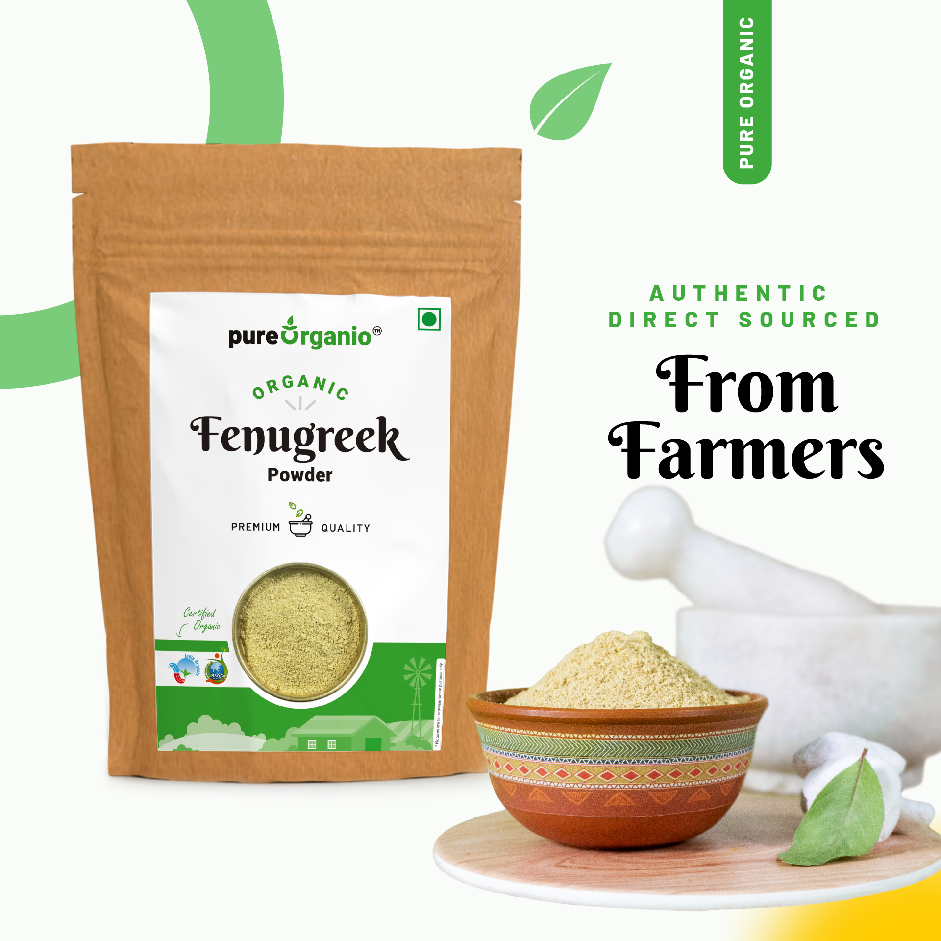 Organic Fenugreek Powder