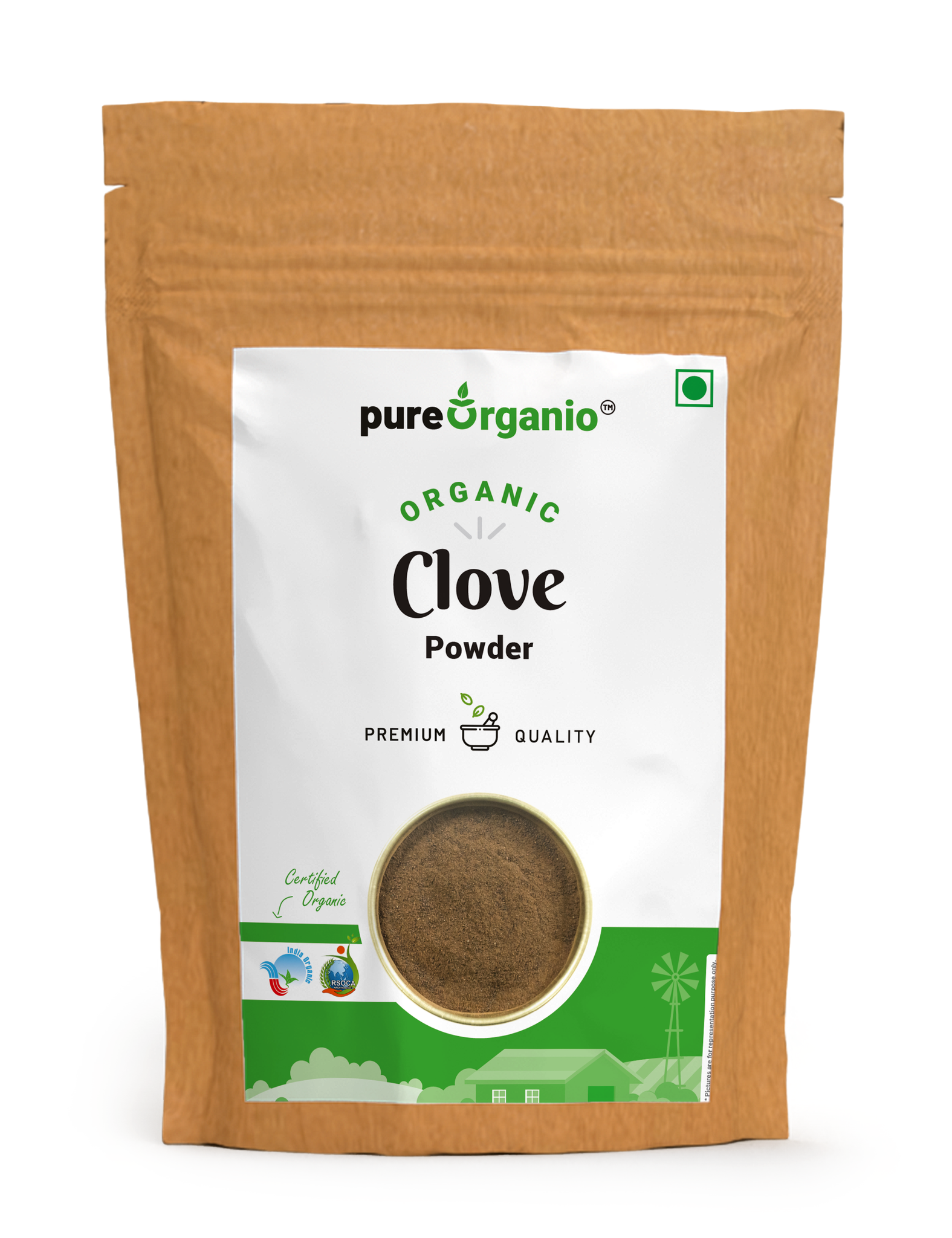 Pure Organio Organic Clove Powder Laung Ground