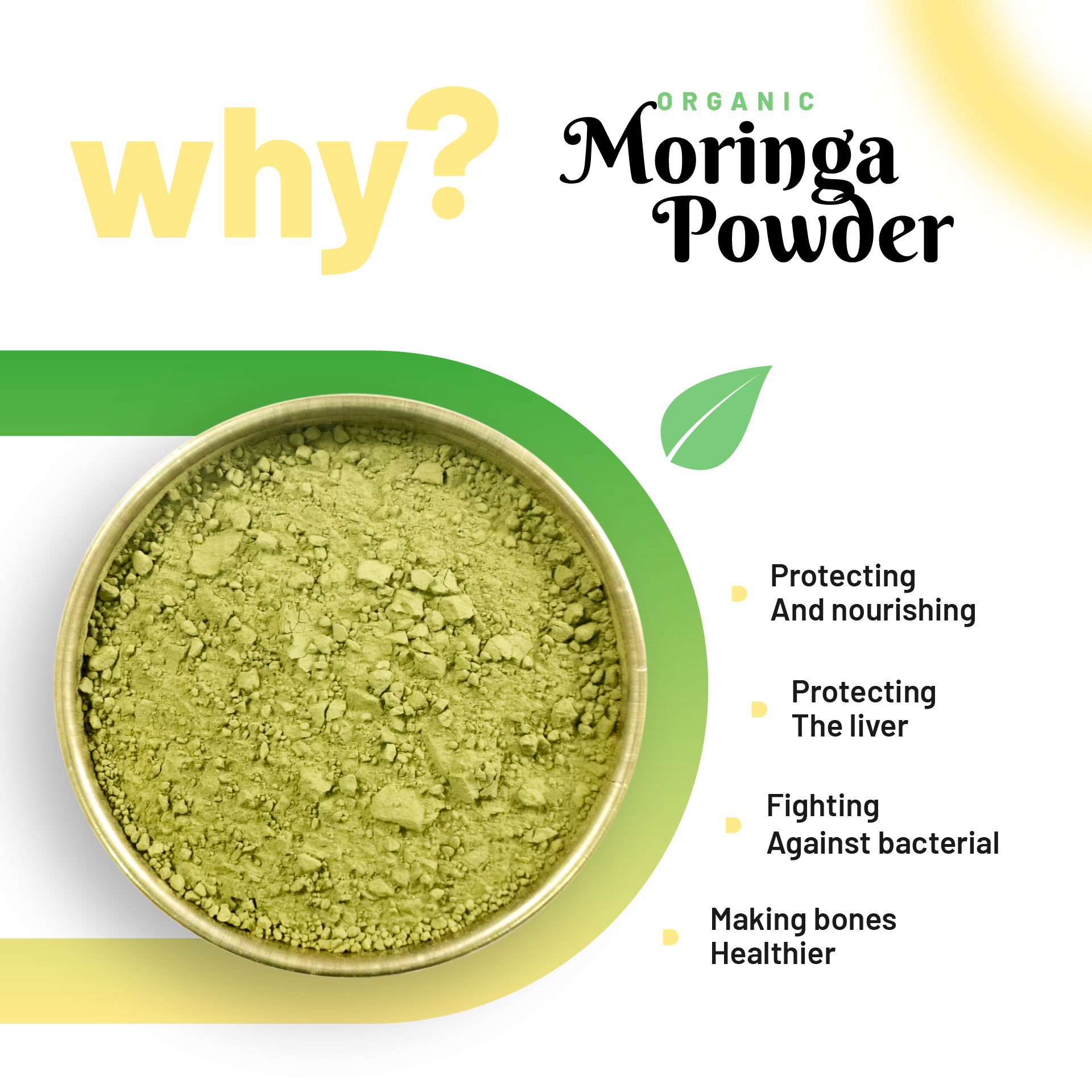 Organic Moringa Powder