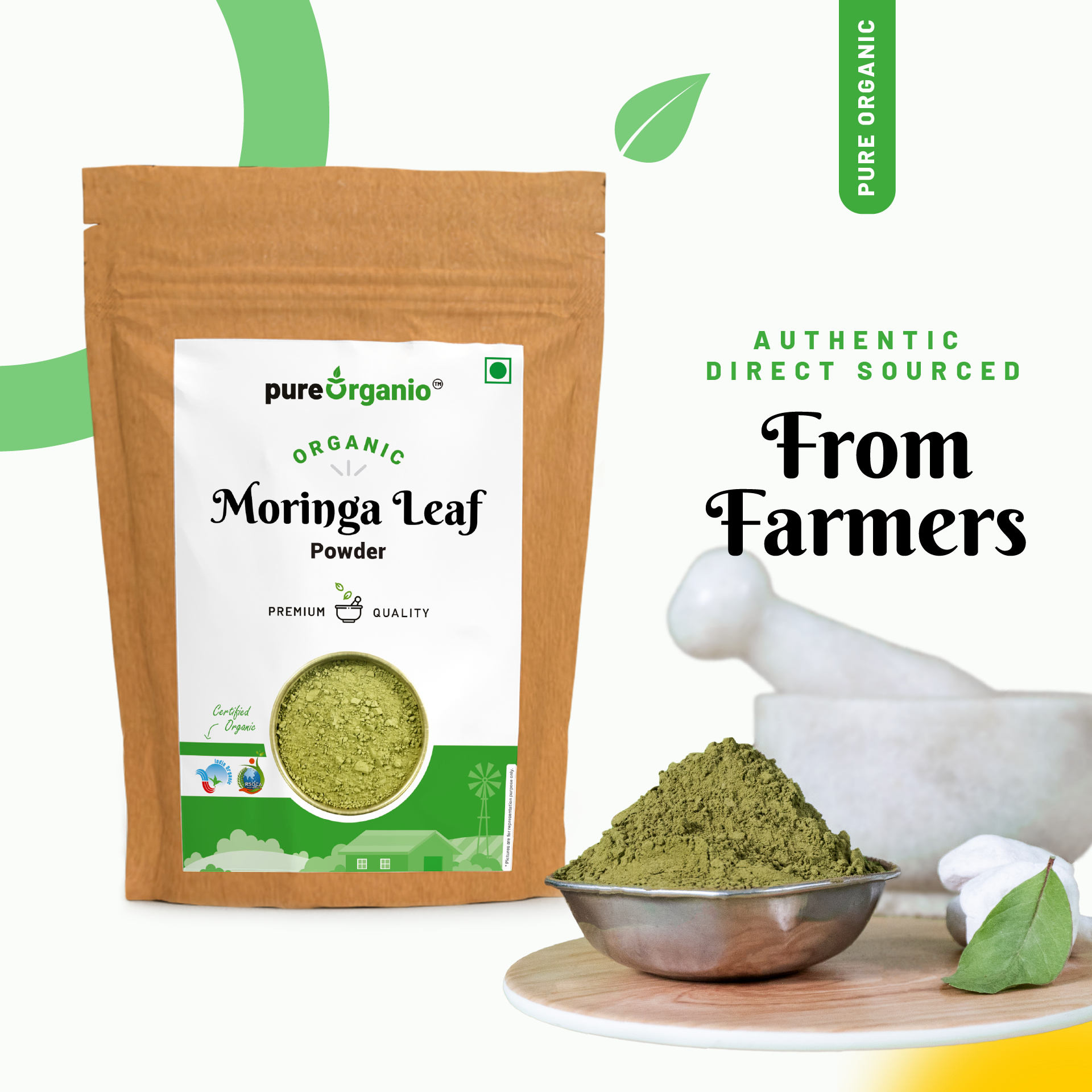 Organic Moringa Powder