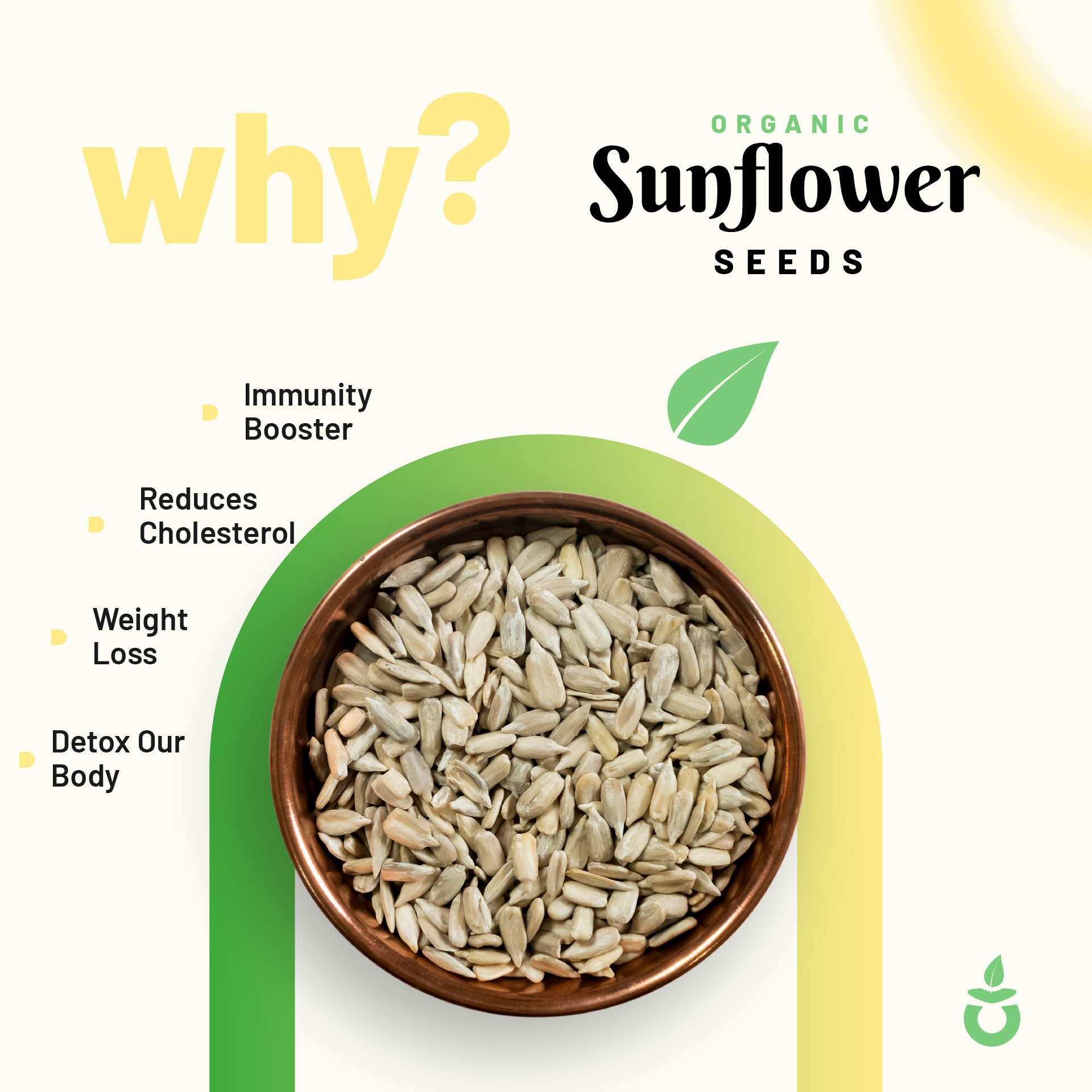 Organic Sunflower Seeds