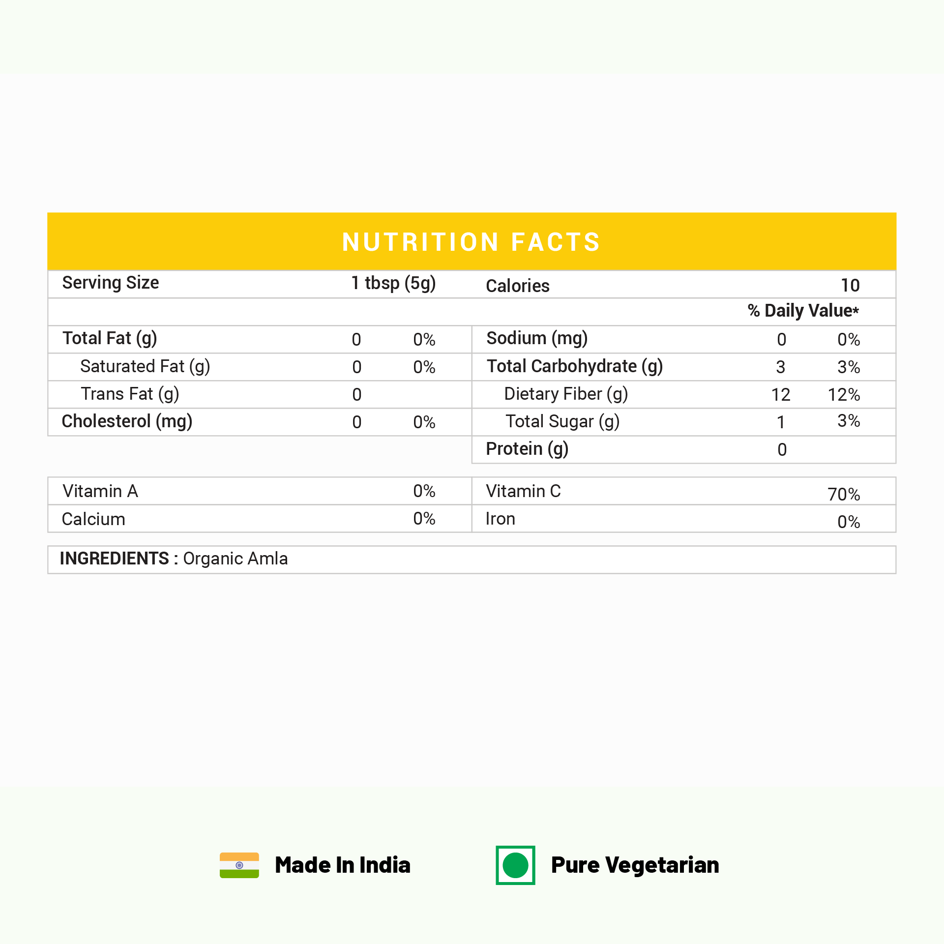 Organic Amla Powder
