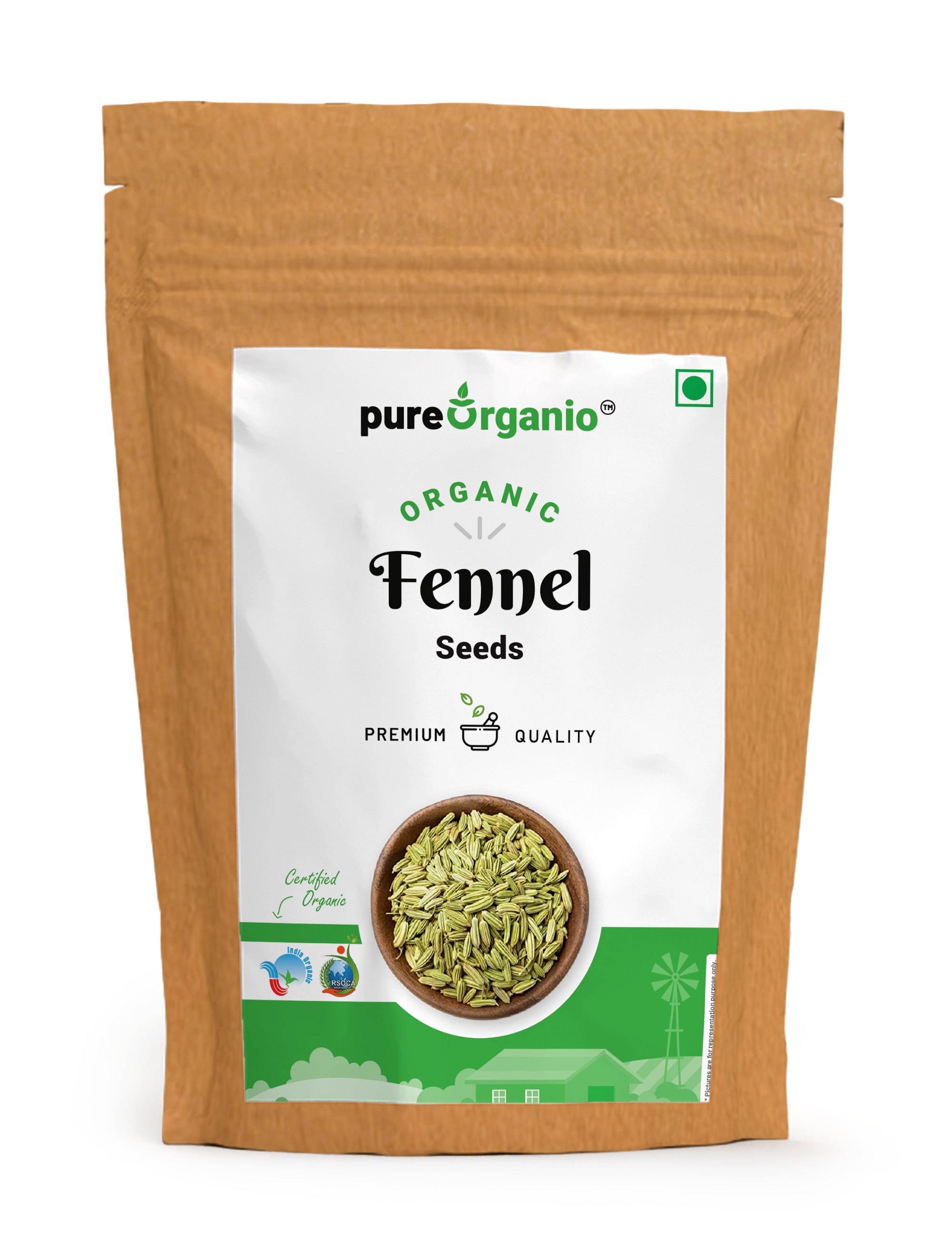 Organic Fennel Seeds