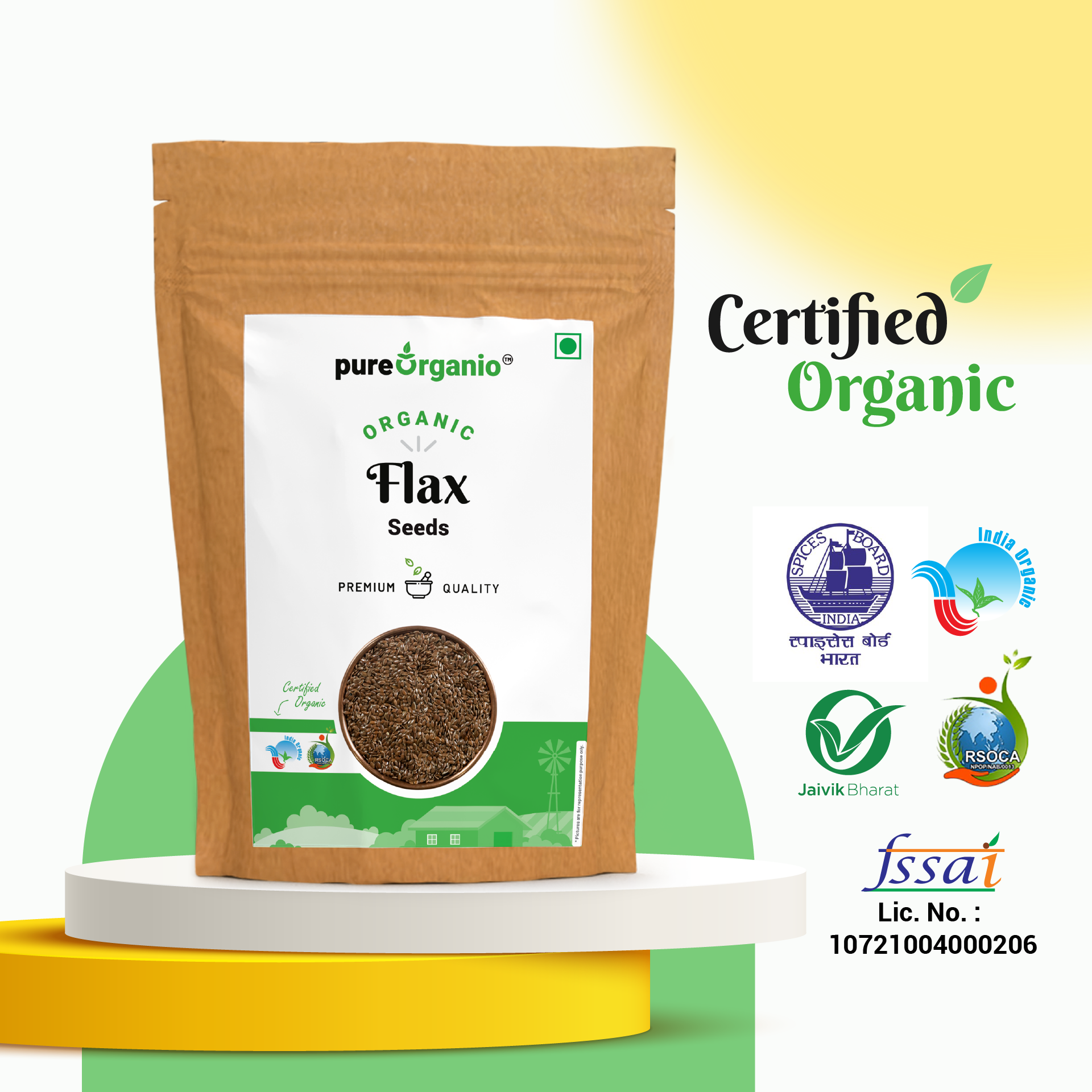 Organic Flax Seeds