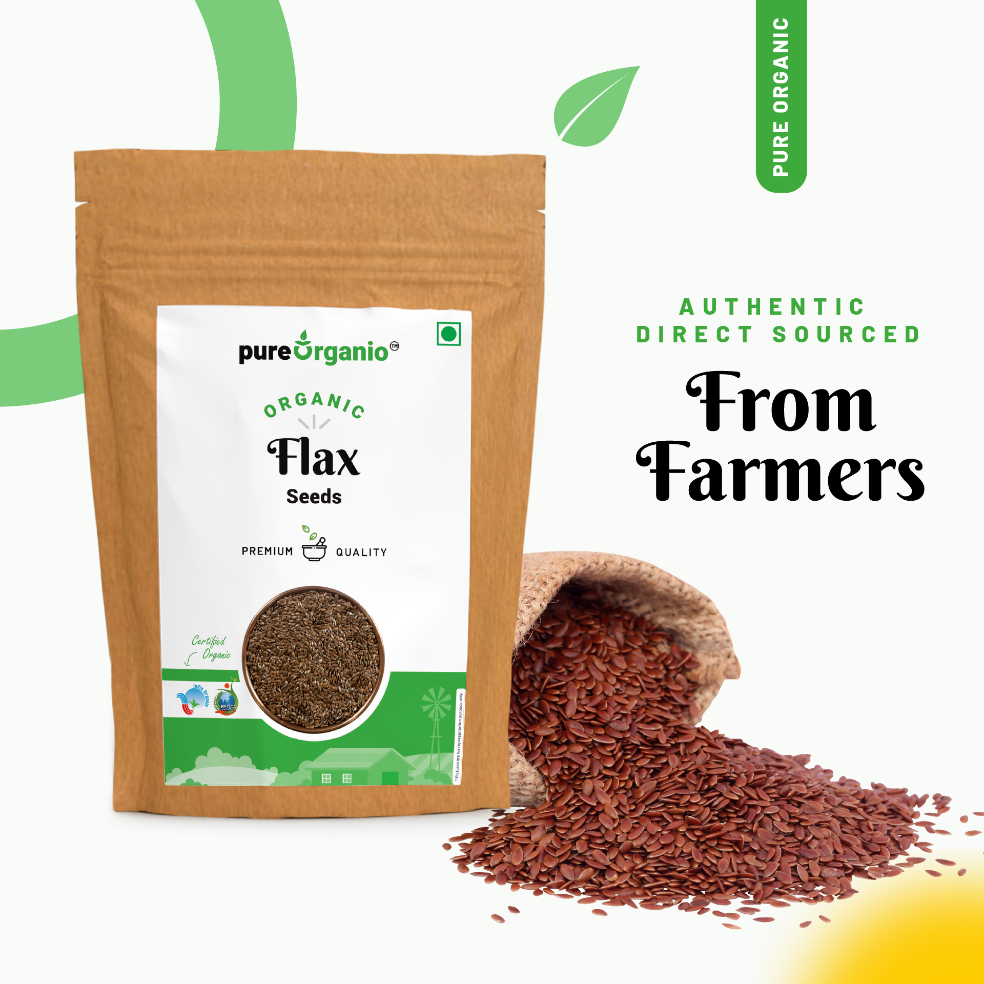 Organic Flax Seeds