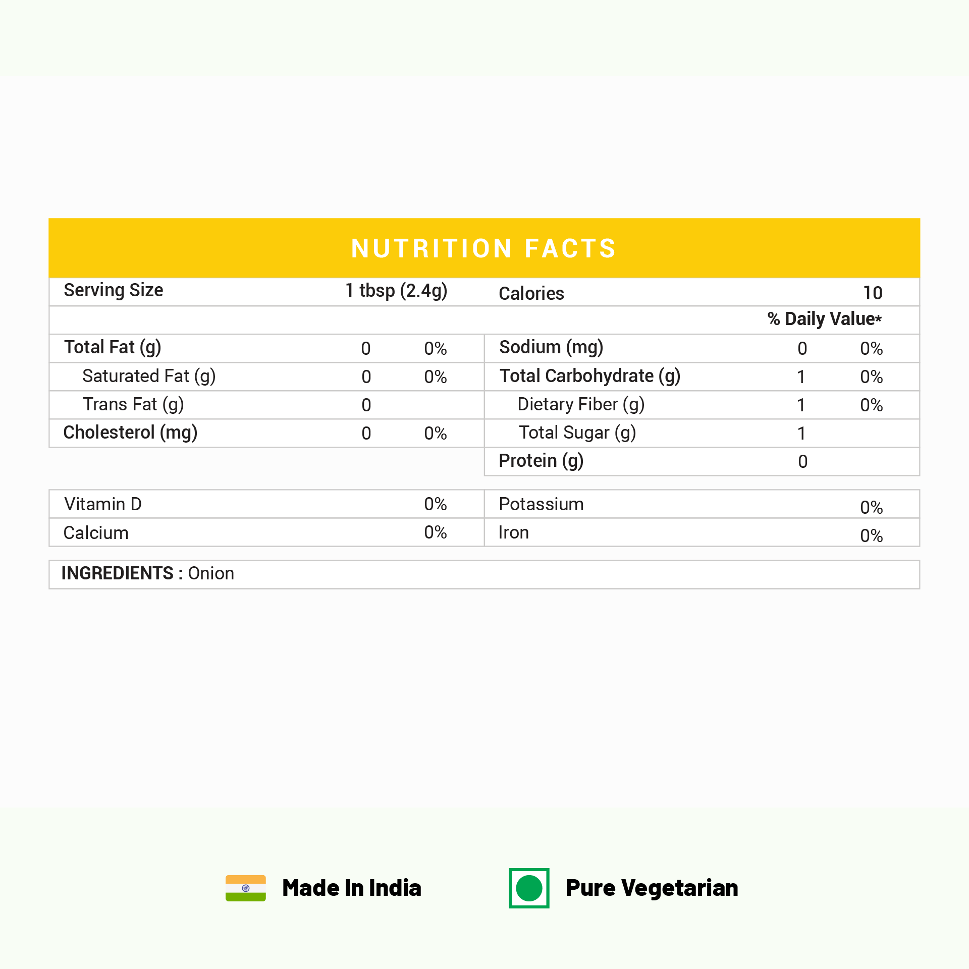 Organic Onion Powder