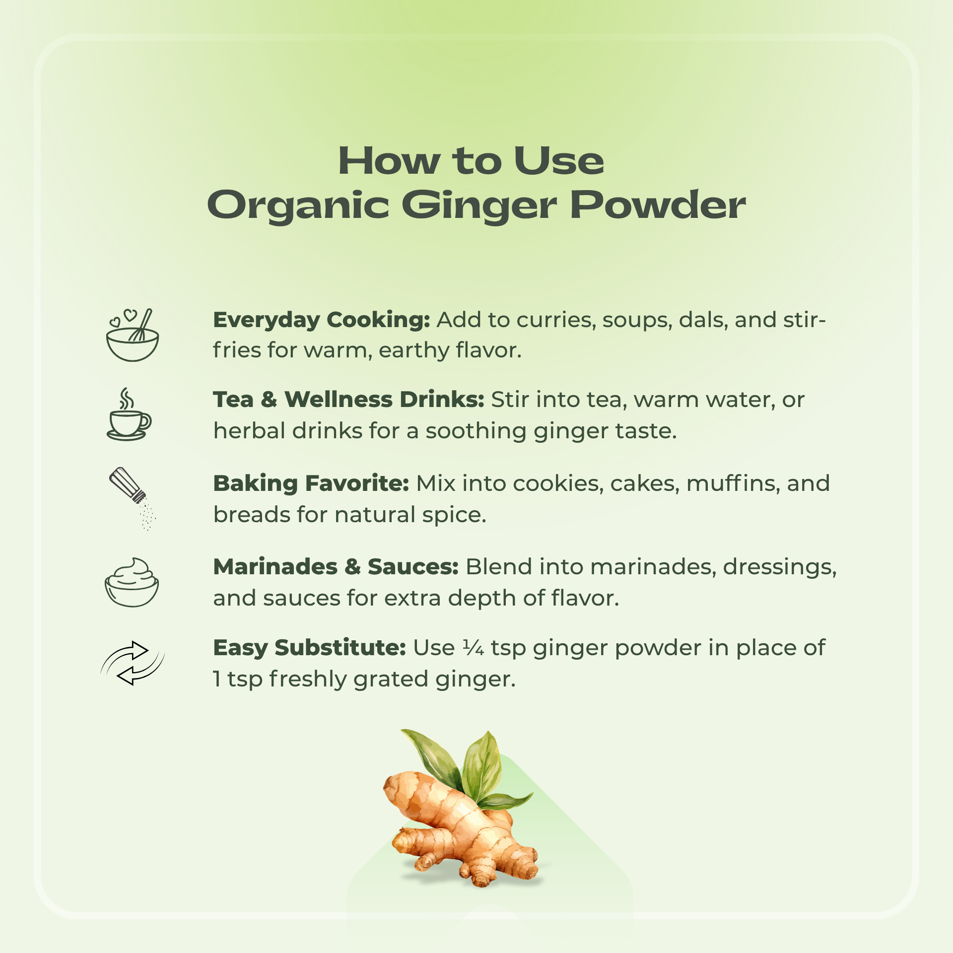 Organic Ginger Powder