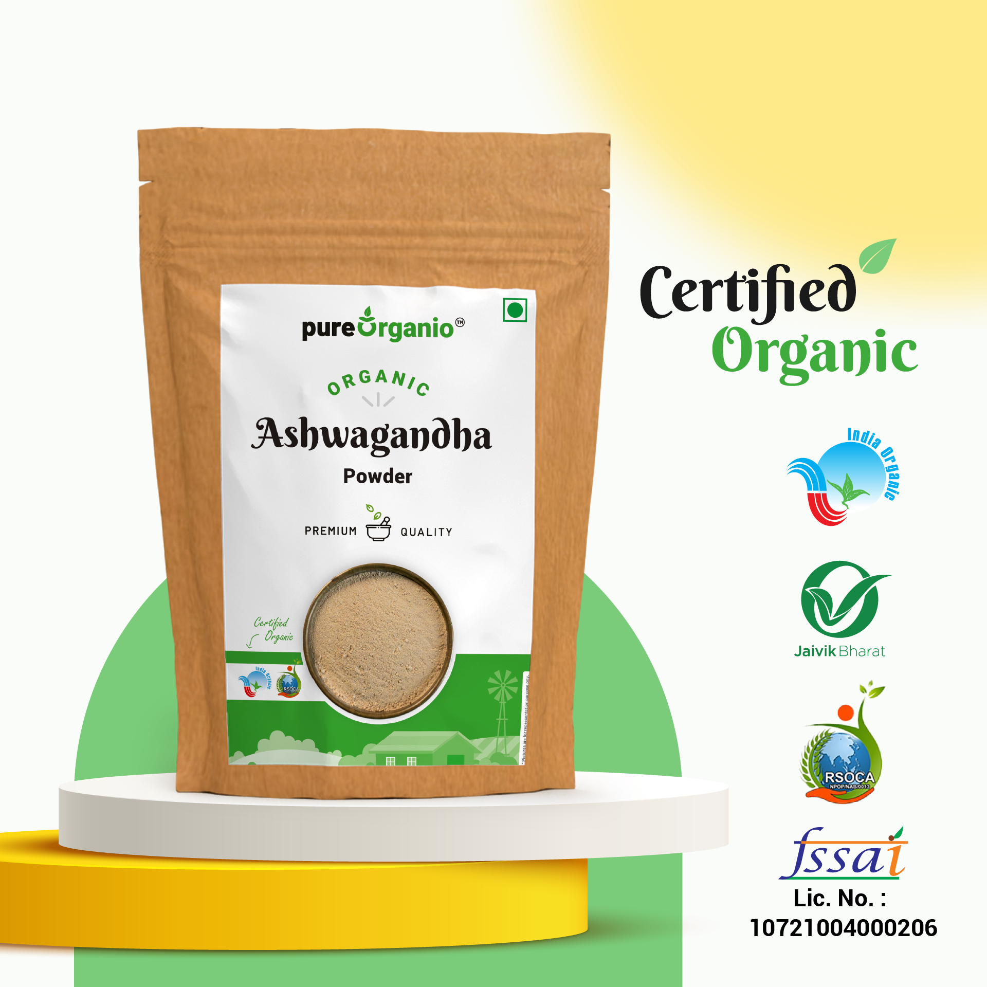 Organic Ashwagandha Powder