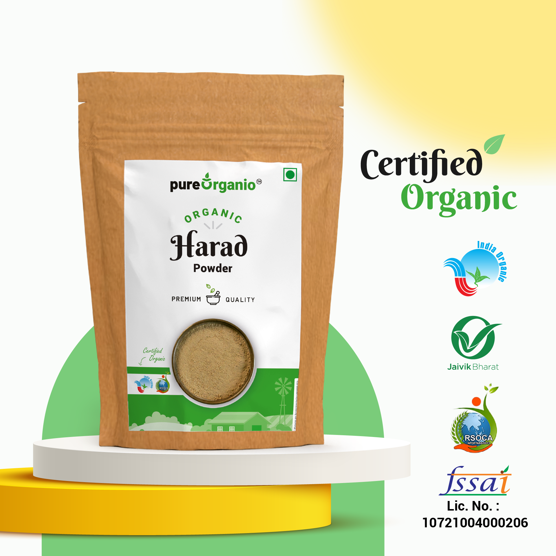Organic Harad Powder