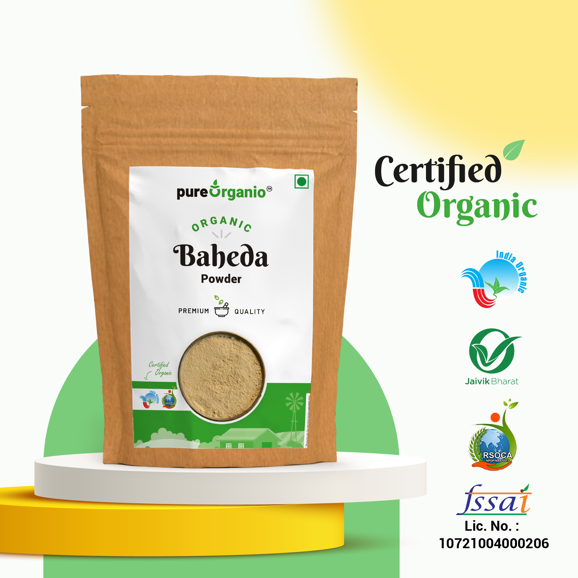 Organic Baheda Powder