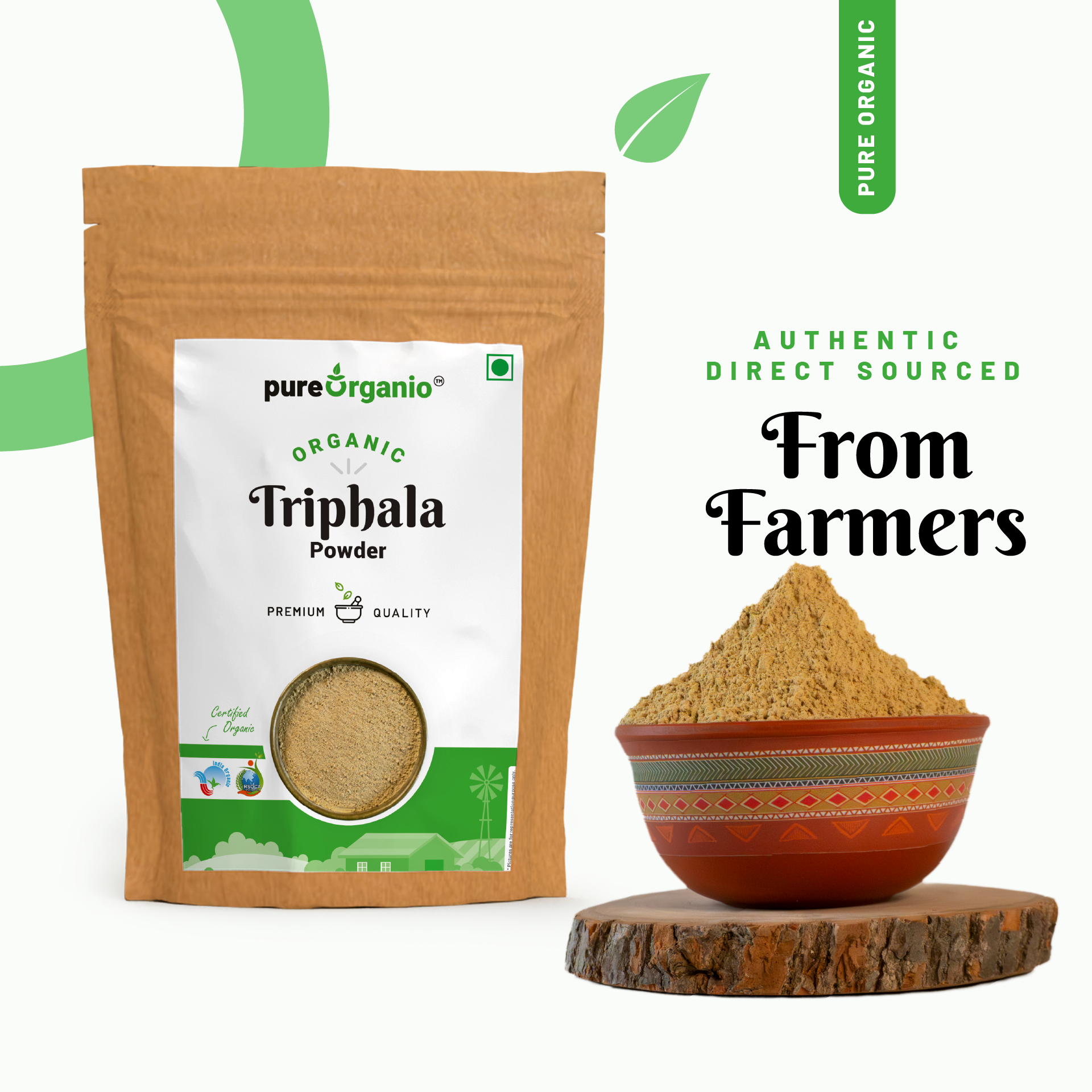 Organic Triphala Powder