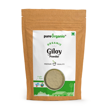 Pure Organio Organic Giloy Powder Indian Organic NPOP Certified