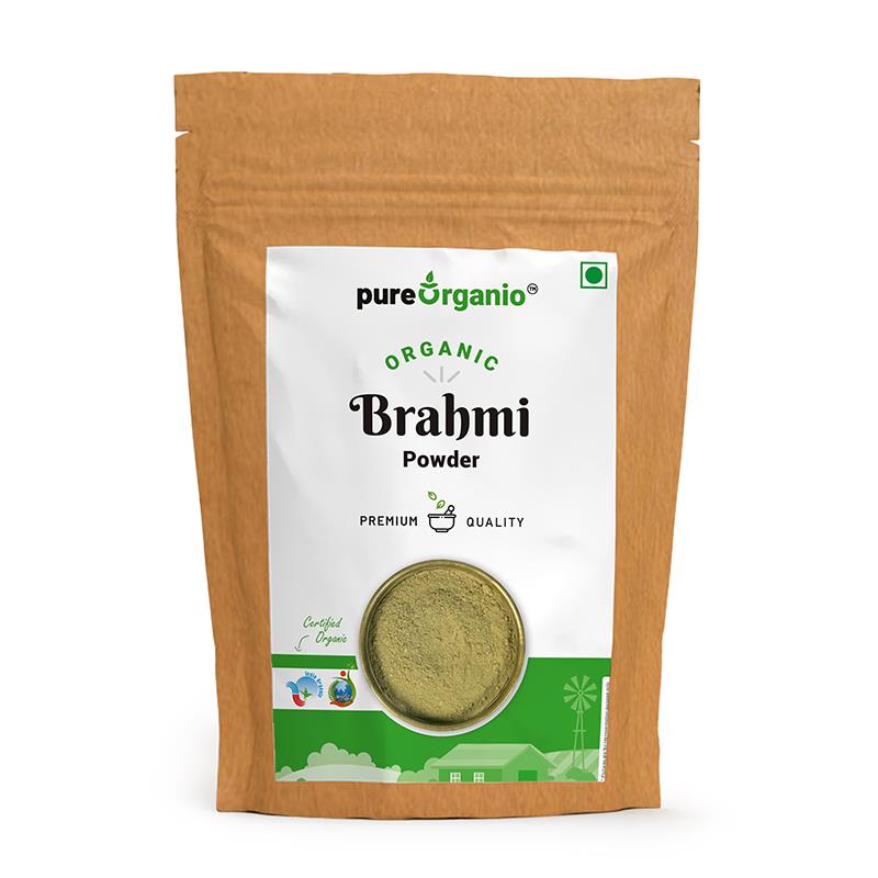 Pure Organio Organic Brahmi Powder Indian Organic NPOP Certified
