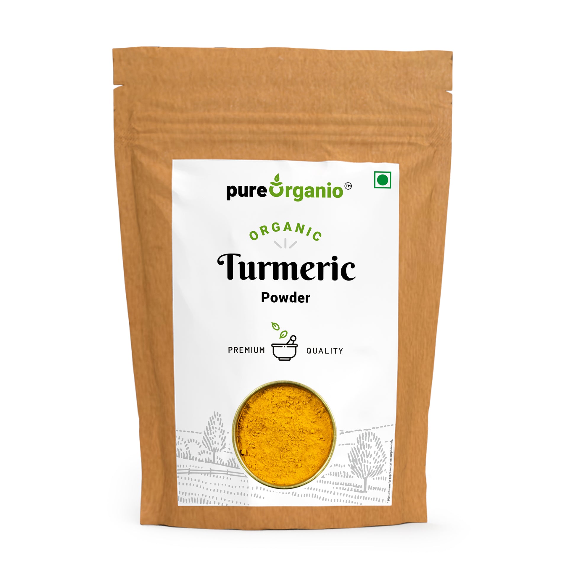 Organic Turmeric Powder - Organic Haldi Powder