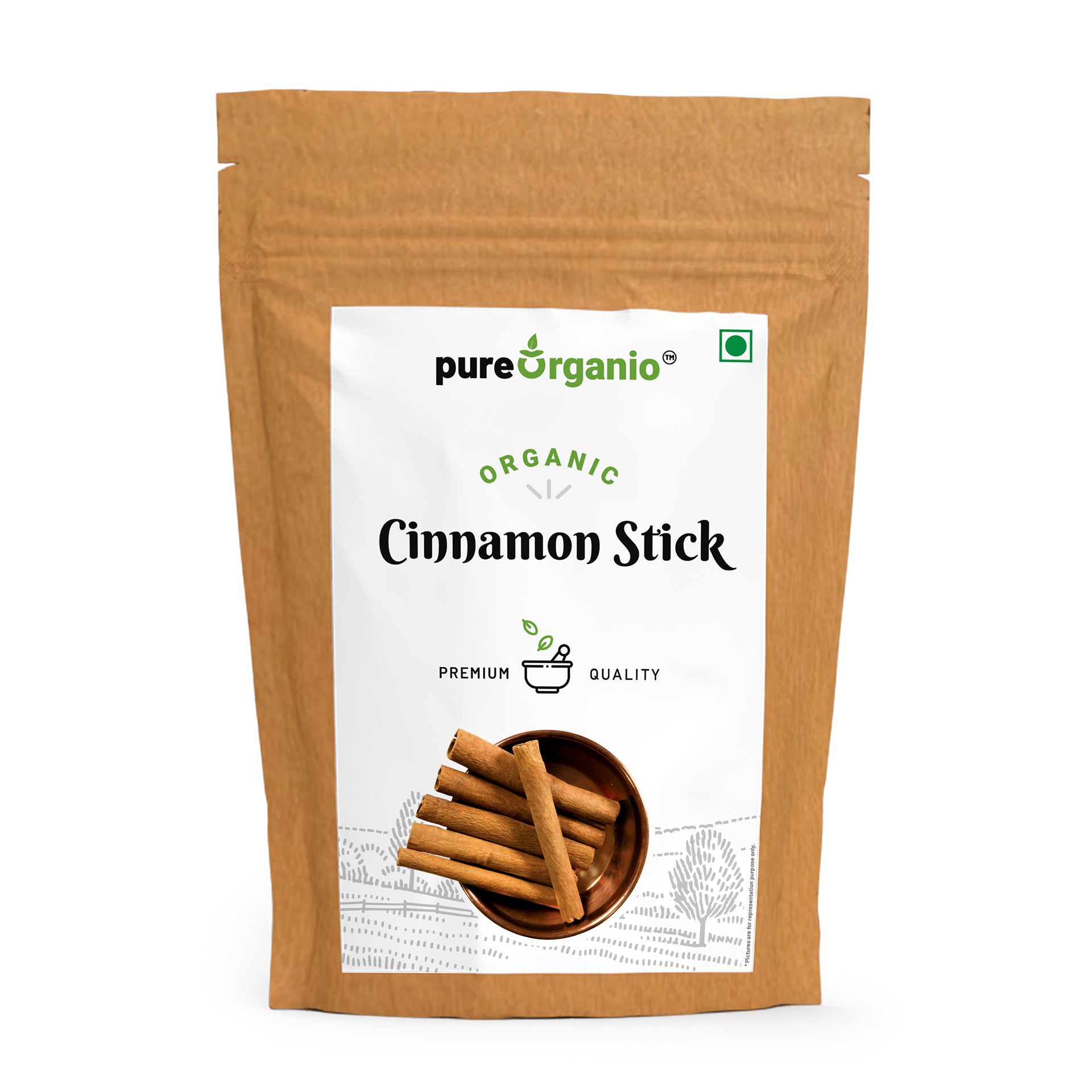 Pure Organio Cinnamon Sticks Organic Dalchini Fresh True cinamanon stick