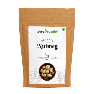 Pureorganio Organic Nutmeg - Jaiphal