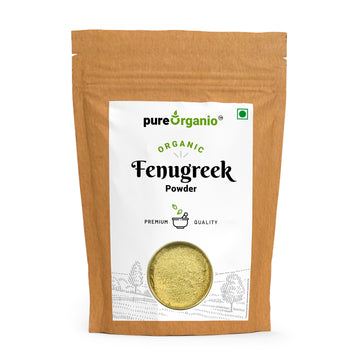 Pure Organio Organic Fenugreek Powder Methi Dana Ground For Cooking and Eating