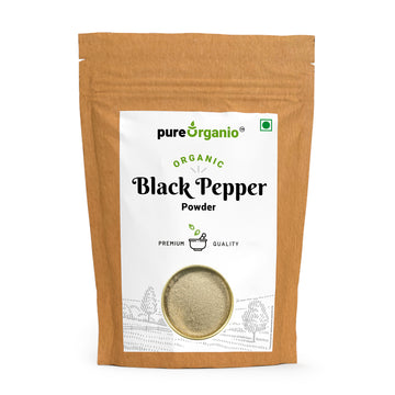 Pure Organio Organic Black Pepper Powder Kali Mirch